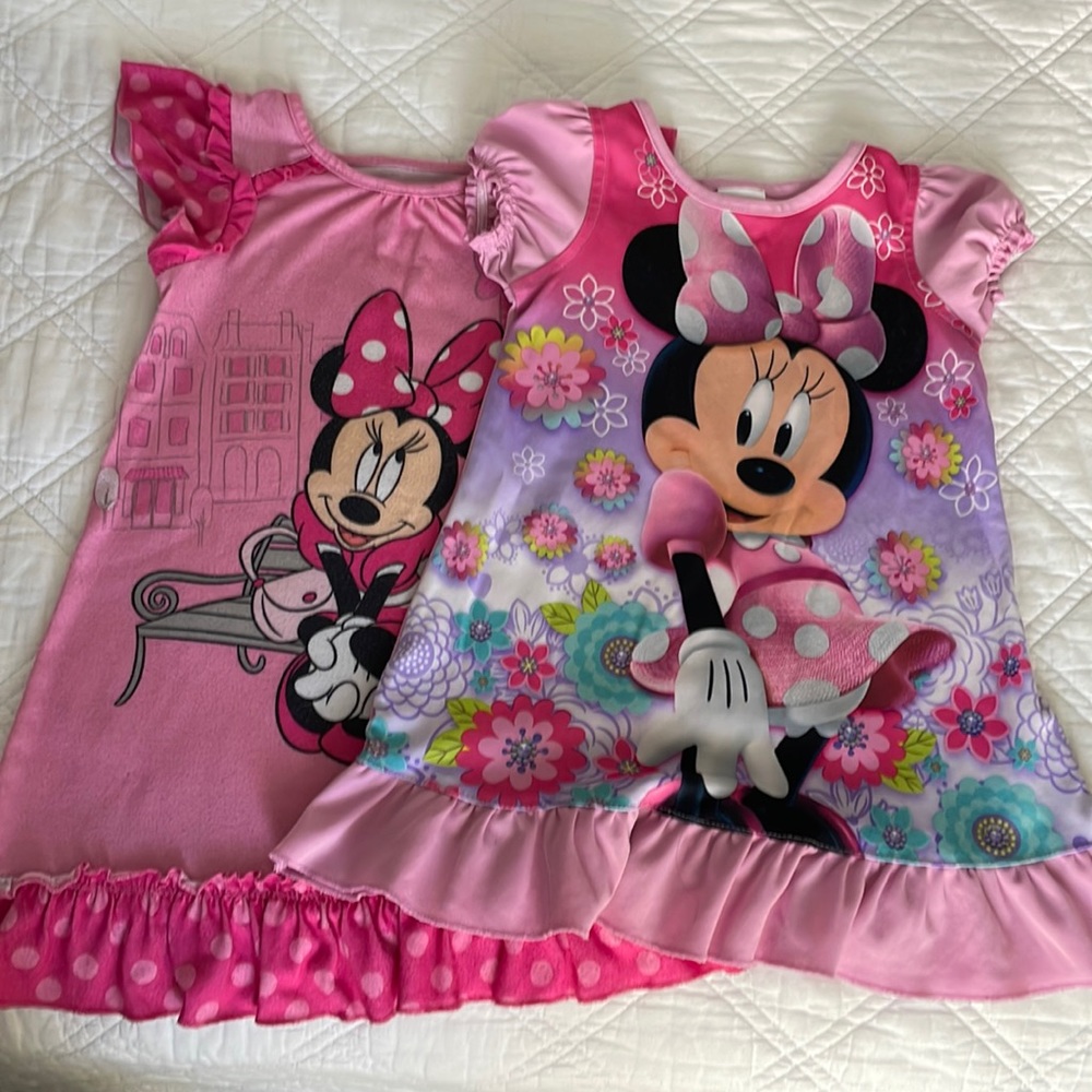 Minnie Mouse nightgowns
